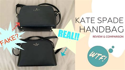 kate spade real or fake nylon bag